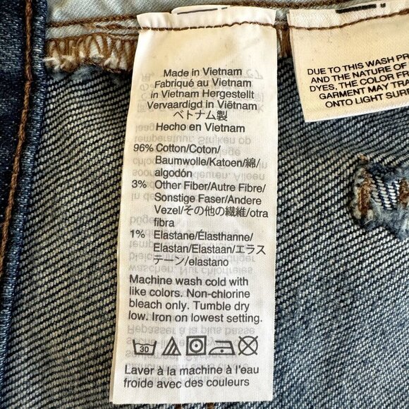 Madewell Mid-Rise Classic Straight Jeans in Carsondale Wash 25 Tall - Picture 7 of 11